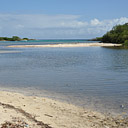Laguna przy wyspie Cayo Sobrero